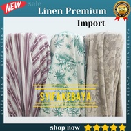 KATUN Patterned Linen Fabric. Premium Linen Fabric. Imported Linen Fabric. Not Plain Linen Fabric. C