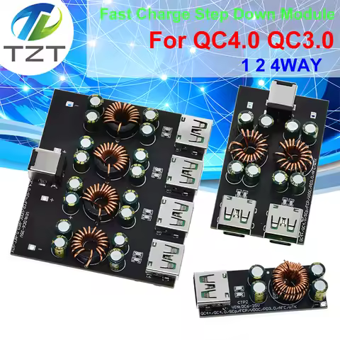 QC4.0 QC3.0 USB Type-C Mobile Phone Quick Charge Adapter 6 -35V Step Down Buck Boost Module for Huaw