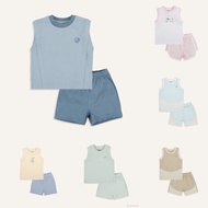 BUBABY 2025 - Set Sleeveless Bubaby round neck for babies from 6 months to 4 years old 73A - F.T5C -