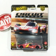 HOT WHEELS PREMIUM FERRARI 499P Modificata HW CIRCUIT LEGENDS LEMANS DIECAST MODEL CAR