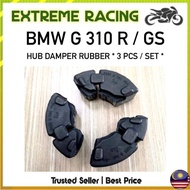 Hub Damper Getah Set Rear Wheel Sprocket Hub Rubber Rim Tyre Spoket Spocket Rubber BMW G 310 R G310R