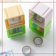 【PRINCESS J】(BUY 1 FREE 1)Ins washi tape storage box organizer washi drawer pastel color胶带收纳盒