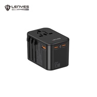 Lenyes LCH61 Universal Travel Adapter GaN 65W Fast Charging Multifunctional USB Adapter