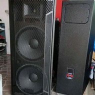 box speaker sidefill 15 inch / box speaker 15 inch doble
