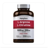 L-Arginine L-Citruline 1000/350 Mg 200 Capsules