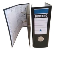 Ordner A5 kwitansi binder file kecil map bintang