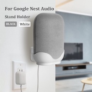 ■❉✺ Outlet Wall Mount Holder Cord Bracket For Google Nest Audio Assistant Plug In Kitchen Bedroom Ba