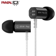 FAAEAL KZ ED9 Pro Earphone Large Soundstage Dynamic Driver In-Ear Monitor Music Headset Four-Layer V