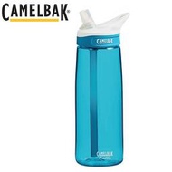 丹大戶外【CamelBak】美國 eddy多水系列 750ml 吸管水壺 53622 水滴藍