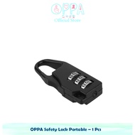 OPPA Safety Lock - 1 Pcs Plastic Suitcase Padlock Number Code Travel Backpack Lock Combination