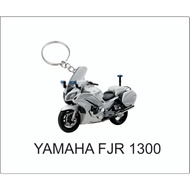 Yamaha fjr 1300 pdrm polis bike keychain 2d fjr1300