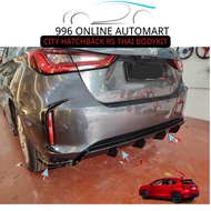 CITY HATCHBACK THAI RS DIFFUSER BODYKIT LIP/ RS THAI LIP BODYKIT GLOSSY BLACK PP MATERIAL