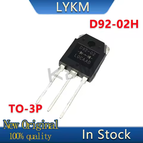 5-10/PCS New Original D92-02H D92-02 TO-3P 20A 200V Fast recovery diodes are commonly used in weldin