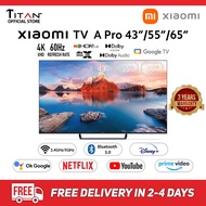[3 Year Official Warranty] NEW 2023 Xiaomi TV A Pro 43" | 55" | 65" | 4K UHD | 60Hz | Google TV | HDR 10 | Dolby Vision