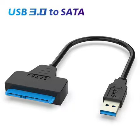 USB 3.0 SATA 3 Cable Sata To USB 3.0 Adapter UP To 6 Gbps Support 2.5Inch External SSD HDD Hard Driv