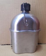 早期國軍不鏽鋼水壺-空軍不鏽鋼水壺(含杯)-2