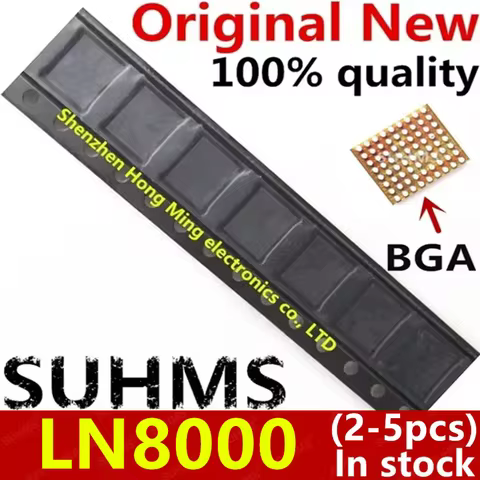 (2-5piece)100% New LN8000 Phone Charger Chip IC LN8000 For S10 S12 USB