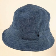 【新藝商號】天染工坊 | 天染牛仔紳士帽(小圓帽)-藍色