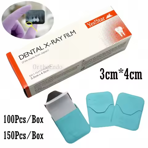 100pcs/150pcs Dental X Ray Films Oral Cavity Medical Image Films Dentistry Material 3.0cm*4.0cm