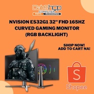 NVISION ES32G1 32" FHD 165HZ CURVED GAMING MONITOR (RGB BACKLIGHT)