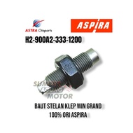 HONDA VALVE ADJUSTMENT BOLT ORIGINAL ASPIRA WIN GRANDHONDA H2-900A2-333-1200