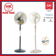 KDK P40US Pedestal Fan with 3-Speed and Adjustable Height