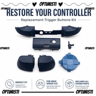 OPTIMISTI8E 1Set Shoulder Trigger Buttons Set, Cross Keys Dpad LTRT LBRB Bumper Trigger Buttons Kit,