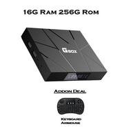 GBOX 16G RAM 256G ROM 5GWIFI Bluetooth Android 13.0 Entertainment TVBox IPTV Malaysia