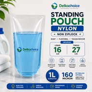 NYLON STANDING POUCH - Liquid Packaging Plastic 16X27