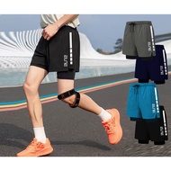 NEW UNISEX cycling shorts running short sports 2 in 1 shorts