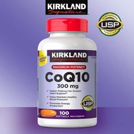 🌟EXP:10/2027🌟 Kirkland Coenzyme Q10 300 mg. 100 Softgel