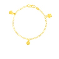 Citigems 916 Gold Animal Anklet