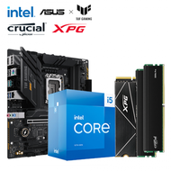 【重磅價】Intel【10核】Core i5-14400+華碩 TUF GAMING B760M-E D4+美光 Crucial PRO DDR4-3200 16G*2+威剛 XPG S70 BLADE 1TB