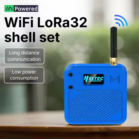 Meshtastic Heltec V3 ESP32 LoRa 32 Dev-Board Kit Case Red Blue Green（Case Only - Other Items Not Inc