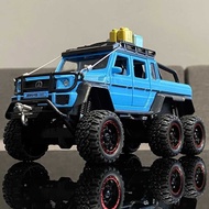 C 1:24 Benz G63 6*6 Adventure Edition Off Road S Alloy Metal Diecast Model Car Indoor Simulation
