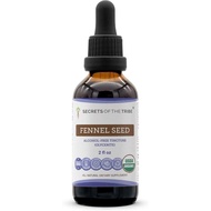 Secrets of the Tribe Fennel Seed USDA Organic Tincture | Alcohol-Free Extract, High-Potency Herbal D