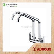 SORENTO DOUBLE WALL MOUNTED KITCHEN SINK WATER TAP (SRTWT5712)