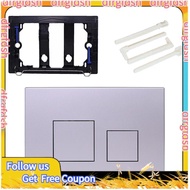 【D&F】Push Plate Toilet Cistern Replacement Parts, Dual Flush Plate Fit for Sigma01 Sigma20 Sigma21 S