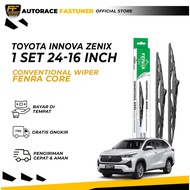 Fenra Core Metal Frame Wiper for Innova 1 Set of 24 and 16 INCH