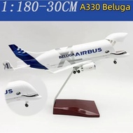 30cm AIRBUS BELUGA XL A330 - 700L Diecast Metal Transport Aircraft Medium WheelOriginal Kids Collect