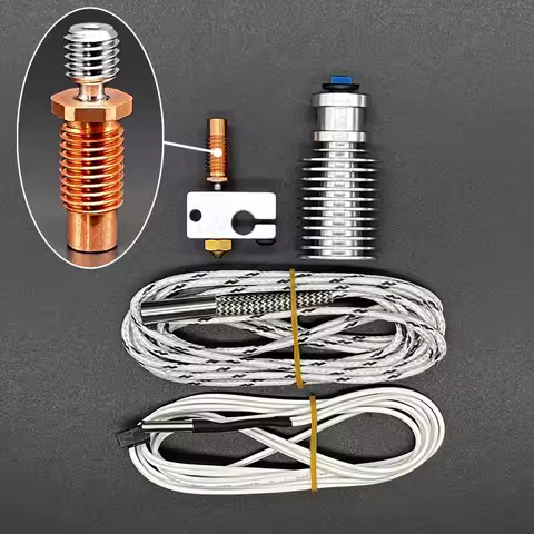 E3D V6 Hotend Kit 3d Printer Accessories 320℃ High Temperature Voron 2.4 J-head Remote Extruder Part