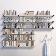 🚓Wall-Mounted Shelf Wall-Mounted Partition Shelf Bracket Bookshelf Wall Hanging Shelf Fixed Support Frame