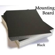 Black Mounting Board Black Card Modeling Board Mounting Board