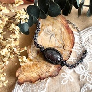 宇宙星空 太陽堇青石 日本米珠 手鏈