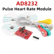 AD8232 ECG Measurement Pulse Heart Rate Monitor Sensor Module Kit with 3 Electrodes Wires for Arduin