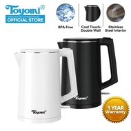 TOYOMI 1.5L Stainless Steel Cordless Kettle WK 1588