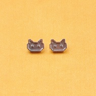 Newest ASTM-F136 Titanium CNC Set Digital Cute Kitten 16G NO CZ Body 0.9mm Internally Threaded PIerc