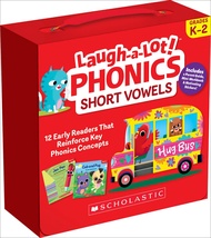 Laugh-a-Lot Phonics: Short Vowels (Parent Pack/+Stickers/12冊合售)