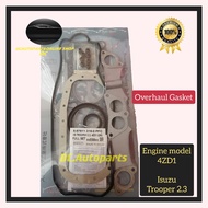 ISUZU TROOPER 2.3 4ZD1 ENGINE TOP OR FULL OVERHAUL GASKET SET (CARBON)