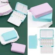 TREA Small Paint Palette Paint Tray Travel Paint Holder Paint Organizer Box Mini Paint Box Compartme